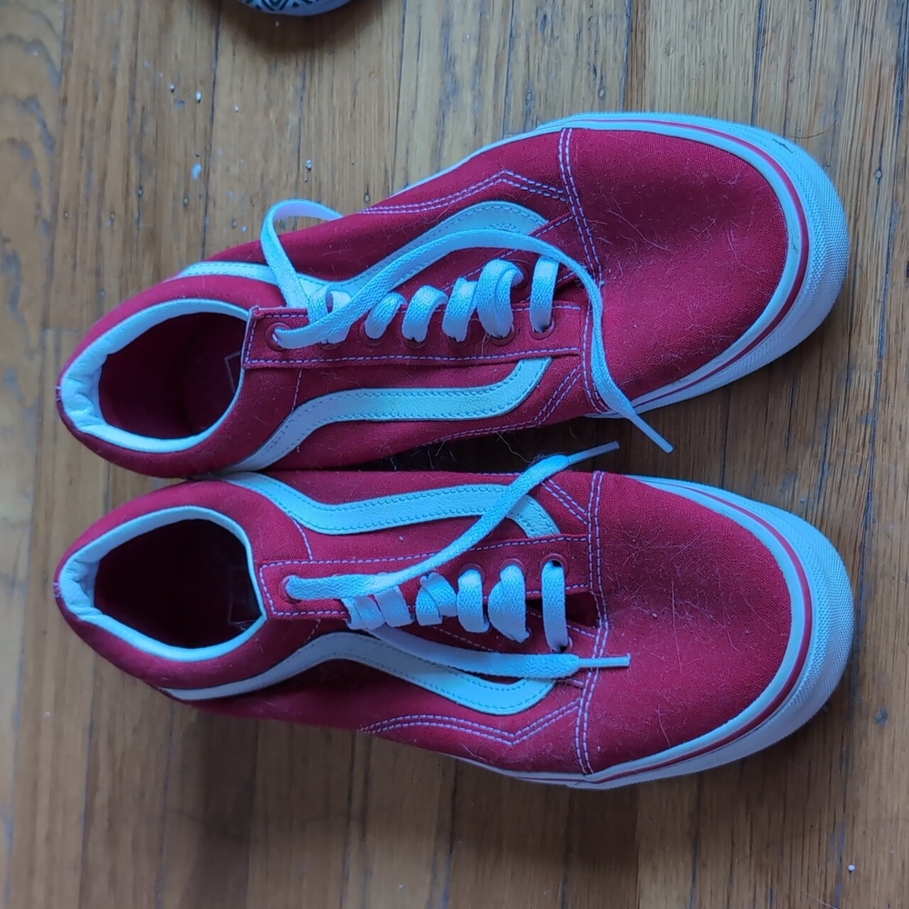Red Vans - Picture 2 of 6